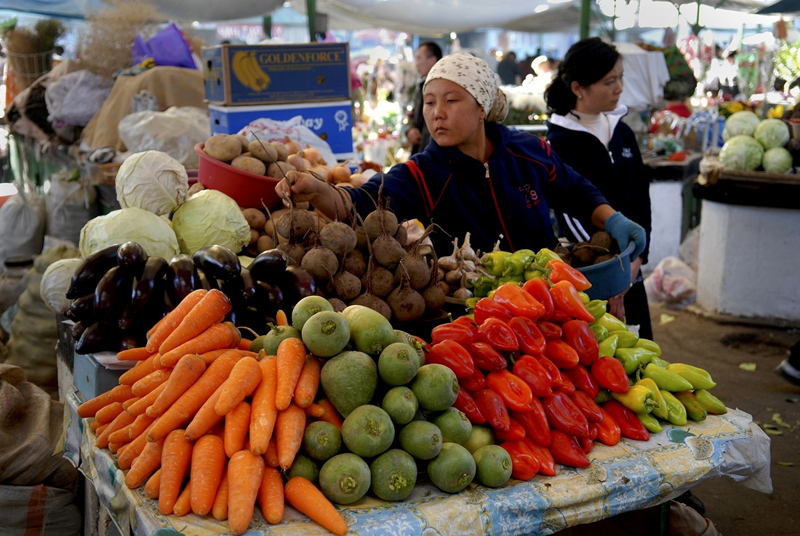 Market, Osh, Kyrgyzstan, 2007