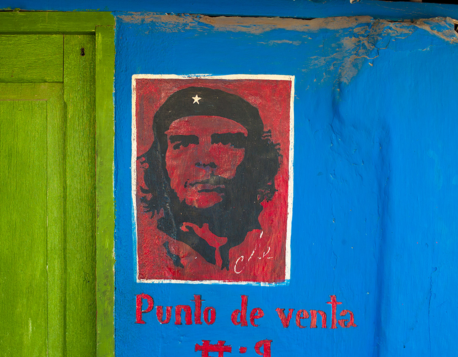 Che wall painting