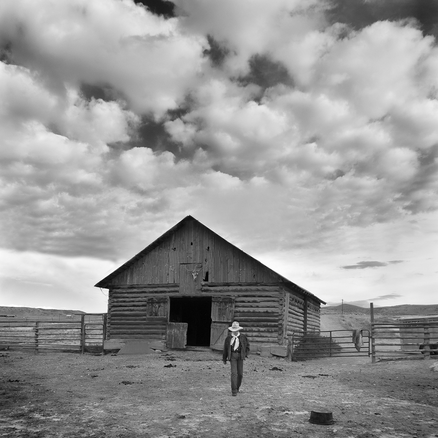 Barn, Willow Creek Ranch Barn, Willow Creek Ranch, Wyoming
