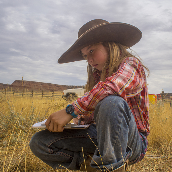 Lilly Crago, Willow Creek Ranch, Wyoming, 2015