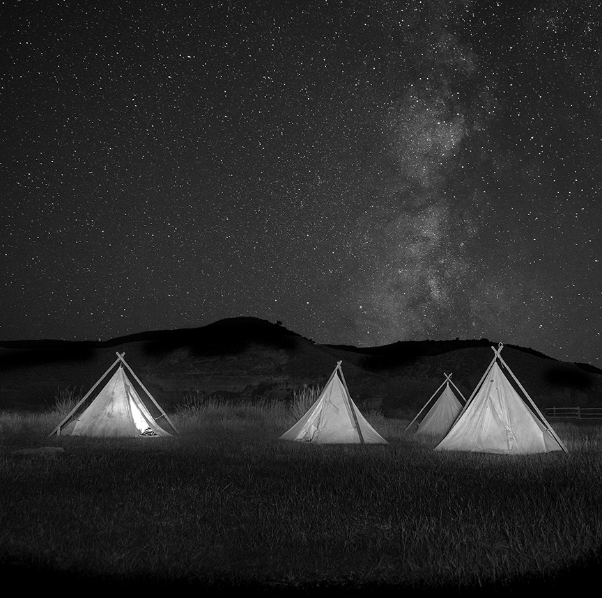 Night Sky, Willow Creek Ranch, Wyoming, 2015